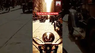 POV: You Ride a Bike in 1920s New York City (Time Travel)