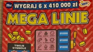 Zdrapki#797👉Mega Linie z nr. 1️⃣2️⃣ rywalizacja z kanałem Mati Drapie 👈☝️cz.1️⃣