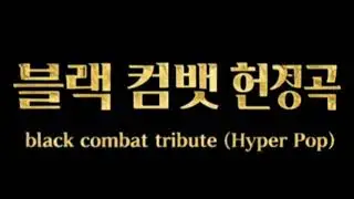 블랙컴뱃 헌정곡 플레이리스트 (black combat tribute playlist)
