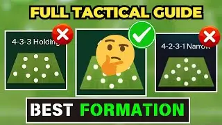Лучшая расстановка для личных встреч в EA FC Mobile на данный момент 💯 || Мета-расстановка для по...