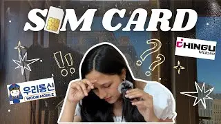 How I Got My SIM Card in Korea 🇰🇷 | Easy Guide + My Real Experience