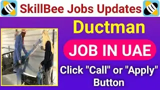 4843 - JOB IN UAE !! Company-- WATER SEAL INSULATION MAT. CONT. CO. LLC Role:Duct man