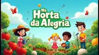 Na Horta da Alegria - Música Infantil sobre Plantar e Colher!