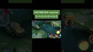Хаябуса комбинация #мобайллегендс #mobilelegends #хаябуса