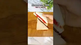 Homemade Strawberry Jam 🍓 | No Preservatives | Kitchen Mastani #strawberry #recipe #viralvideo