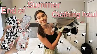 HUGE end of summer *try-on* clothing haul!!