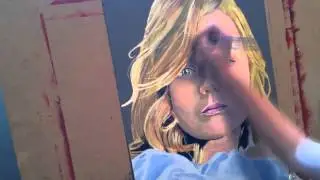 My First Acrylic Painting Speed Video