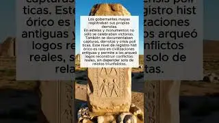 Los mayas registraban incluso sus propias derrotas