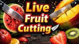 cutting fruit