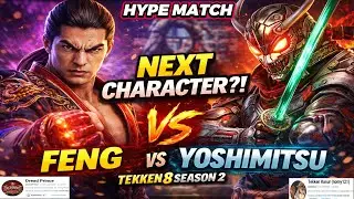 Tekken 8 Season 2 Number 1 🔥 Yoshimitsu Player | Nomy121 | VS Number 1 🔥 Feng Player | DreadPrince