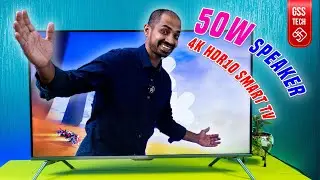 இந்த 4K டிவியில் 50W ஸ்பீக்கர் இருக்கு... Blaupunkt Cybersound 43