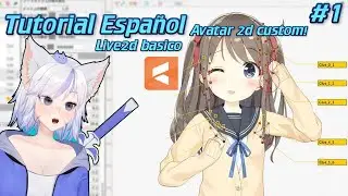 Como hacer Un Avatar 2d Rigg b&aacute;sico Live2d Principiantes #1 #vtuber #parcival