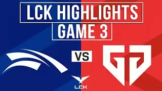 HLE vs GEN Highlights Game 3 | LCK 2025 Grand Finals | Hanwha Life Esports vs Gen.G