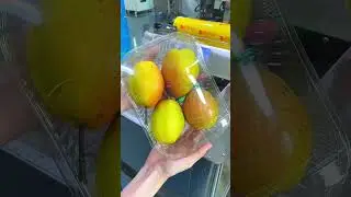 Pear packaging machine, fruit automatic plastic wrap packaging machine. Packaging machine factory