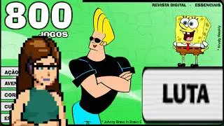 live de jogos de luta de um CD de 800 jogos da Digerati (e Final Slam 2)