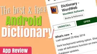FREE Offline English THESAURUS and DICTIONARY | WordWeb | Mobile App Review | The Indian Freelancer