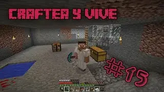 Minecraft: Craftea y Vive Cap. 15 | Granja de Experiencia | Spawner de Esqueletos | 1.11.2