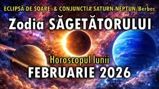 SAGETATOR ♐Creatorii propriei vieti📍 Horoscopul lunii FEBRUARIE 2026 ⭐@astrolog.ACVARIA