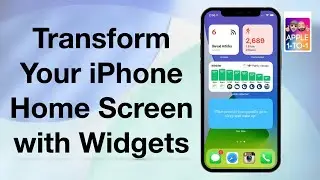 Преобразите домашний экран вашего iPhone с помощью виджетов
