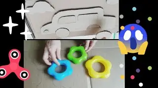 How to make a toy box for kids from cardboard#diy #cs art world🧸⚽️📦