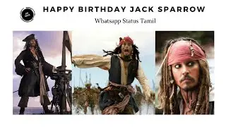 Happy Birthday Jack Sparrow / Whatsapp Status / Tohnny Depp Birthday Status / JVS Edits