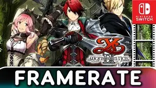 Ys IX: Monstrum (DEMO) | Nintendo Switch Frame Rate Test