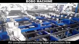 air condition connecting insulation copper tube insert end flaring brass nut machine connector pipe