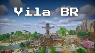 A Cidade BRASILEIRA em um Servidor de Minecraft BETA