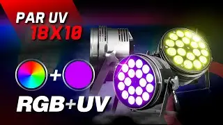 Par UV 18x10- Wash - Lite Tek