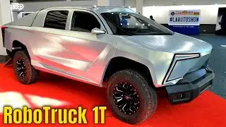 Aitekx RoboTruck 1T The Futuristic Telsa Cybertruck Electric Truck Alternative