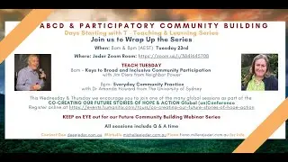 Keys to Broad and Inclusive Community Participation with Jim Diers from Neighbor Power