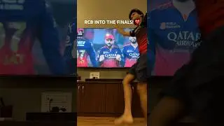RCB into the finals! | Manish Kharage