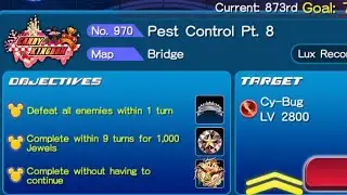 Quest 970 KHUX | Finally Beating Cy-Bugs in One Turn! (Standard)