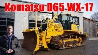 22.000 KG BULLDOZER! Komatsu D65WX-17 Planierraupe mit Allem was man braucht!