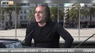 C&ocirc;t&eacute;SPORTS: Notre invit&eacute; Marcel Dib, ex-international de Football et directeur sportif d'Aubagne FC.