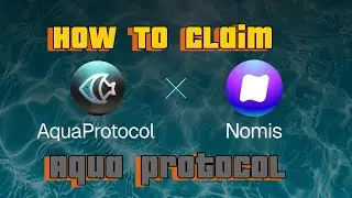 How to Eligible for Aqua protocol airdrop || how to mint nomis NFT || Step by Step Guide