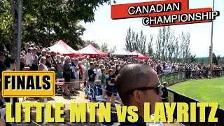 Little Mountain and Layritz play in front of a packed house at the Canadian finals at Layritz Park.