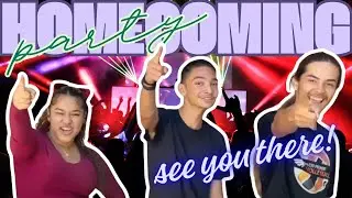 FAA Announcement: Homecoming Dance Party 🎉