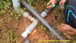 Sai lầm đớn đau khi đấu nối ống pvc với ống hdpe bạn cần biết