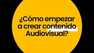 PRE? POST? QU&Eacute; ES ESO? CREACI&Oacute;N DE AUDIOVISUALES | Alberto L&oacute;pez Laguna