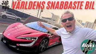 Jag k&ouml;r v&auml;rldens snabbaste bil!