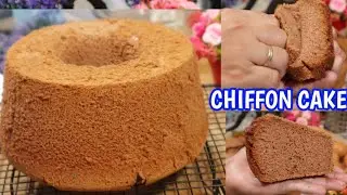 Resep Chiffon Chocolate Menul Lembut Tanpa Pengembang