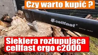 Siekiera rozłupująca cellfast ergo c2000 , czy warto kupić ? | dailyvlog #4