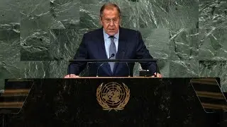 Ante la ONU, Serguéi Lavrov acusa a Occidente de una 