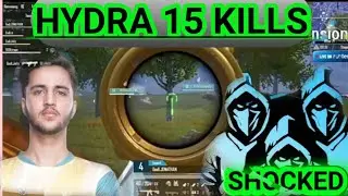 Hydra gets Chicken dinner with 16 kills |Hydra vs godl |
