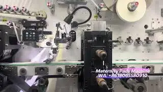 Automatic mommy Maternity Pads Making Machine Production Line Manufacturer in China