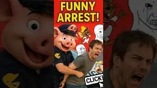 Caught in 4K: FUNNIEST Cop Arrest Ever? #brainrot #chaoticshorts #memeranking #youtubeshorts