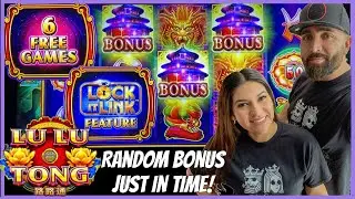 🔒Lock it Link 🌸Lu Lu Tong Slot Machine $10 Bets Bonuses!!