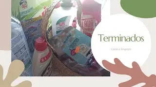 Produtos terminados limpeza e casa