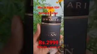 Man In Black perfume tester🥳🕴️#perfume #perfumetester #perfumereview #shorts #valentinesday #gift